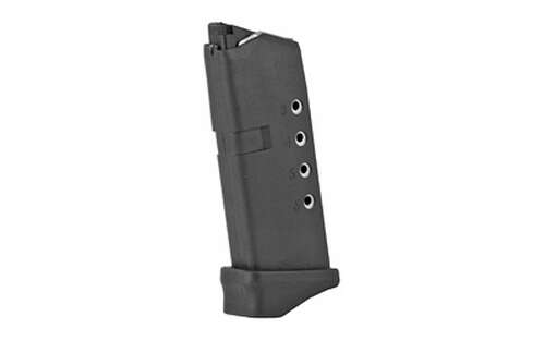 Magazines ProMag Industries For Glock 9mm PROMAG FOR GLK 43 9MM 6RD BLACK